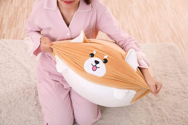 Hot Soft Animal Cartoon Pillow Cushion Cute Fat Dog Cat Penguin Pig Plush Toy Stuffed Lovely kids Birthday Gift