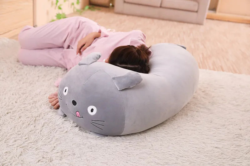 Hot Soft Animal Cartoon Pillow Cushion Cute Fat Dog Cat Penguin Pig Plush Toy Stuffed Lovely kids Birthday Gift