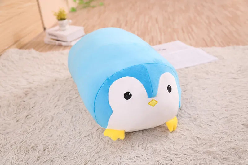 Hot Soft Animal Cartoon Pillow Cushion Cute Fat Dog Cat Penguin Pig Plush Toy Stuffed Lovely kids Birthday Gift