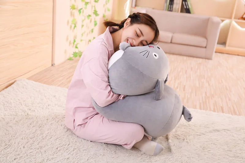Hot Soft Animal Cartoon Pillow Cushion Cute Fat Dog Cat Penguin Pig Plush Toy Stuffed Lovely kids Birthday Gift