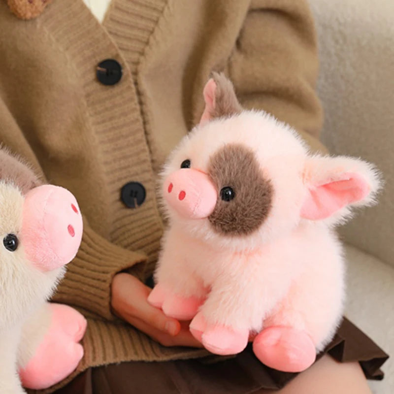 23cm Cute Animal Ant Plush Soft Toy Creative Lifelike Ant Doll Fluffy Pig Monkey Seal Plushies Gift For Girl Boy