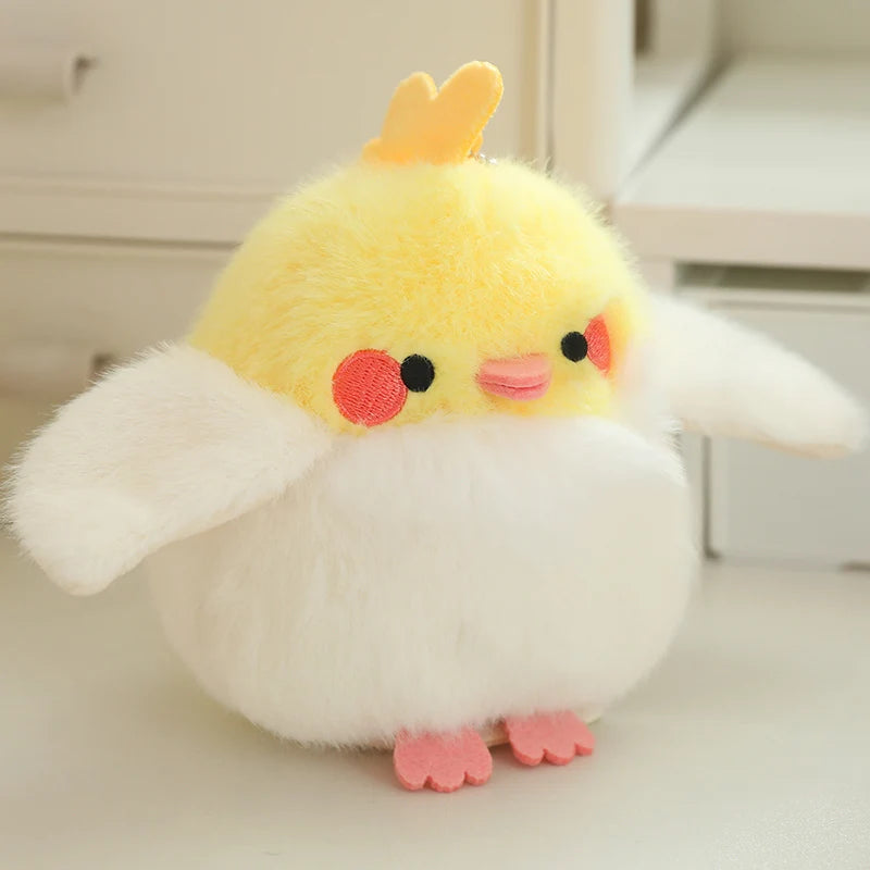9 Styles Delicate Cute Mini Standing Shoulder Pet Bird Plush Toys Fluffy Pretty Parrot Pigeon Toys Funny Toy/Pendant For Kids