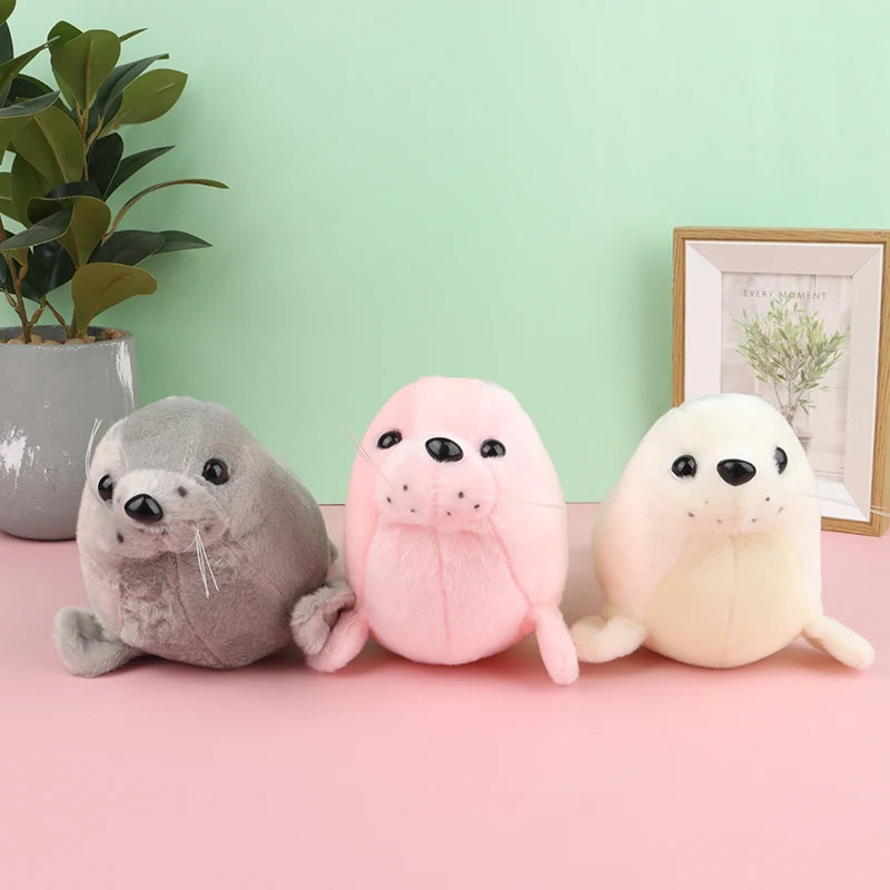 23cm Soft Seal Plush Toys Cute Sea World Animal Stuffed Doll Sea Lion Plush Children Gift