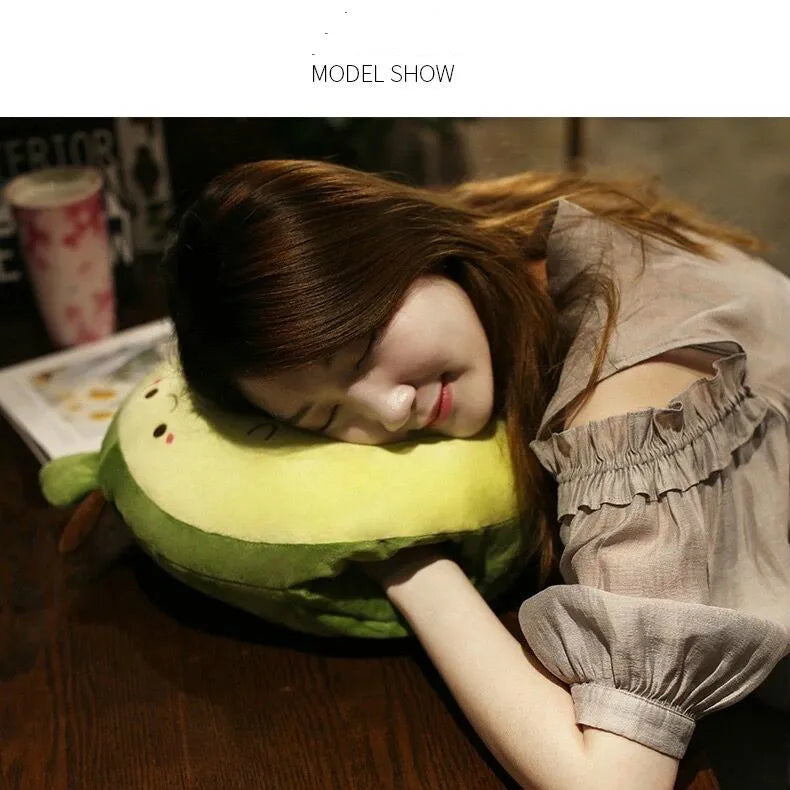 Cartoon Animal Pillow Blanket 3 In1 Stuffed Hand Warmer Bag Cute Cushion Blanket Home Car Travel pillow for children Girl Gift