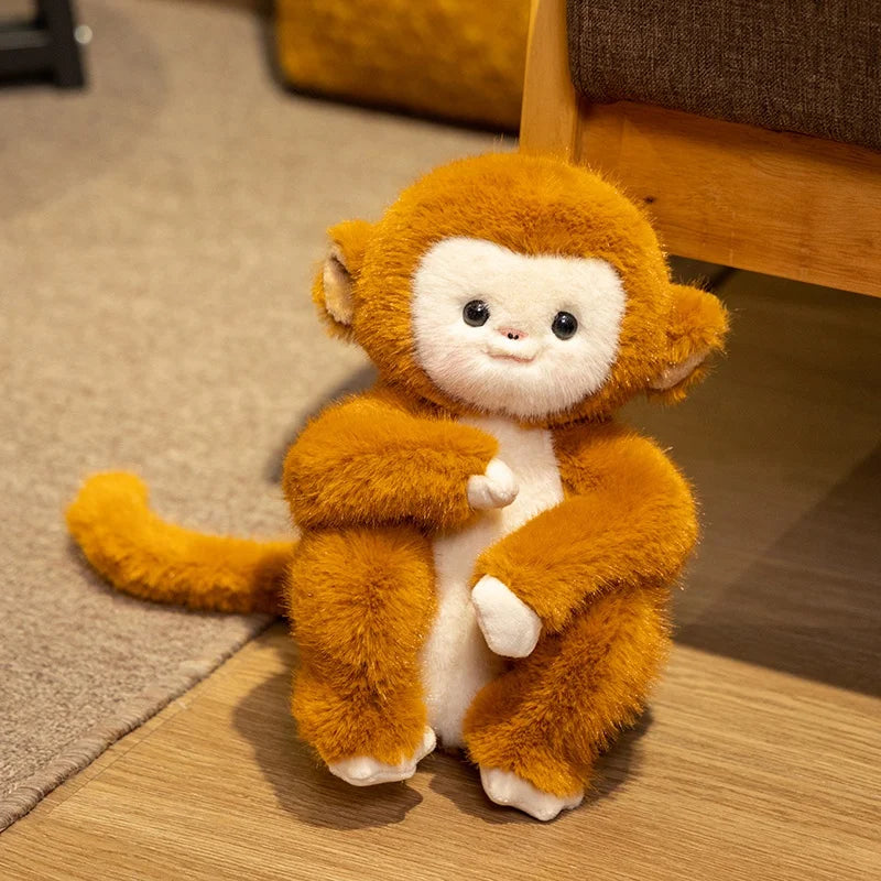 23cm Cute Animal Ant Plush Soft Toy Creative Lifelike Ant Doll Fluffy Pig Monkey Seal Plushies Gift For Girl Boy