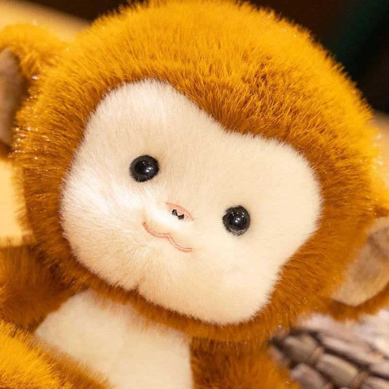 23cm Cute Animal Ant Plush Soft Toy Creative Lifelike Ant Doll Fluffy Pig Monkey Seal Plushies Gift For Girl Boy