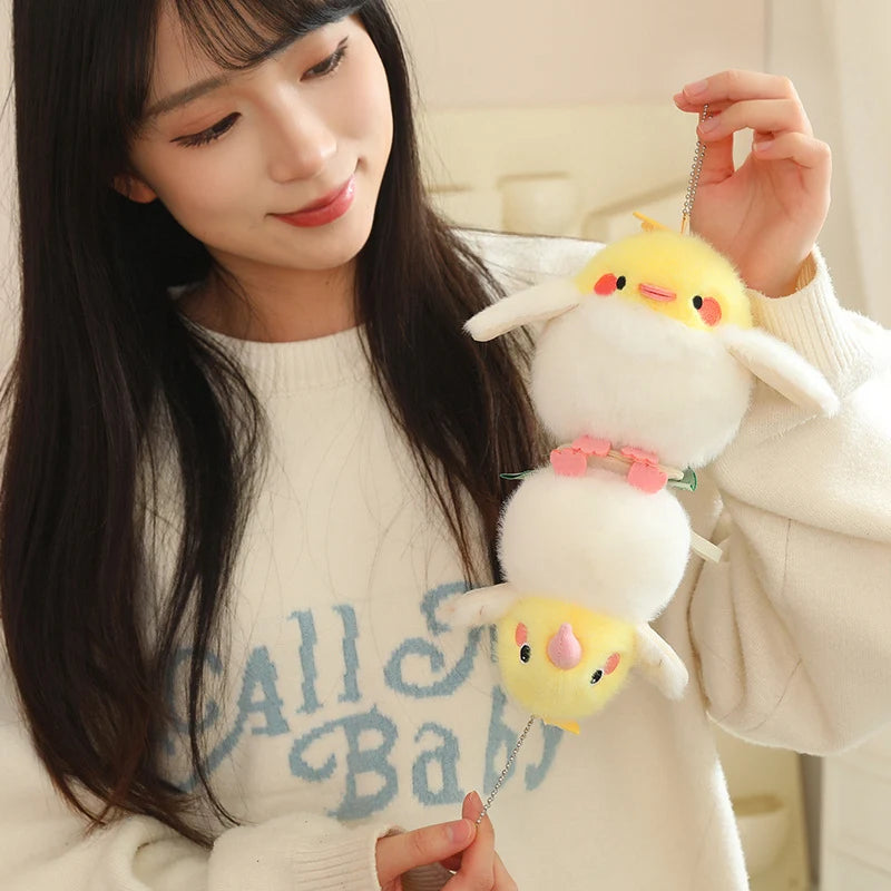 9 Styles Delicate Cute Mini Standing Shoulder Pet Bird Plush Toys Fluffy Pretty Parrot Pigeon Toys Funny Toy/Pendant For Kids