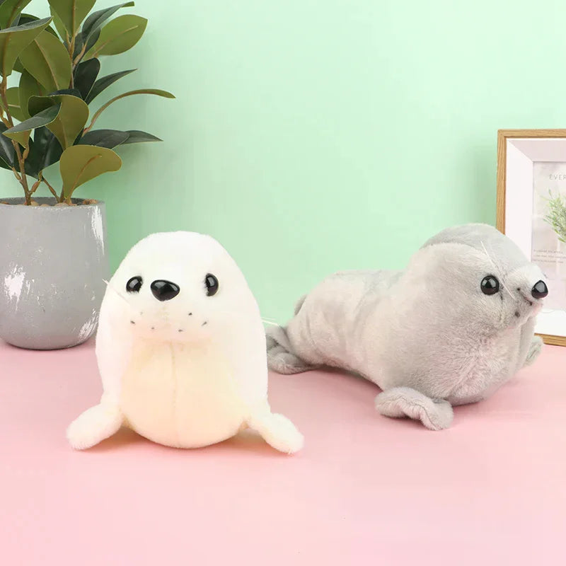 23cm Soft Seal Plush Toys Cute Sea World Animal Stuffed Doll Sea Lion Plush Children Gift