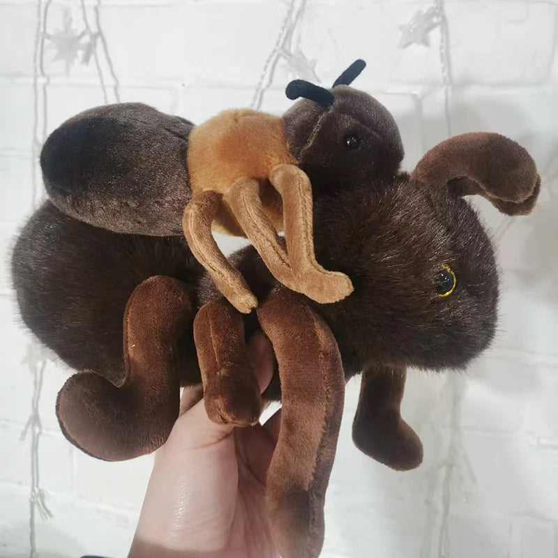 23cm Cute Animal Ant Plush Soft Toy Creative Lifelike Ant Doll Fluffy Pig Monkey Seal Plushies Gift For Girl Boy