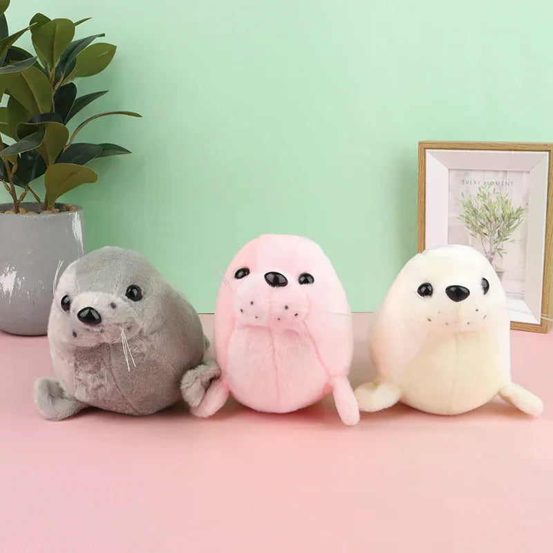 23cm Soft Seal Plush Toys Cute Sea World Animal Stuffed Doll Sea Lion Plush Children Gift