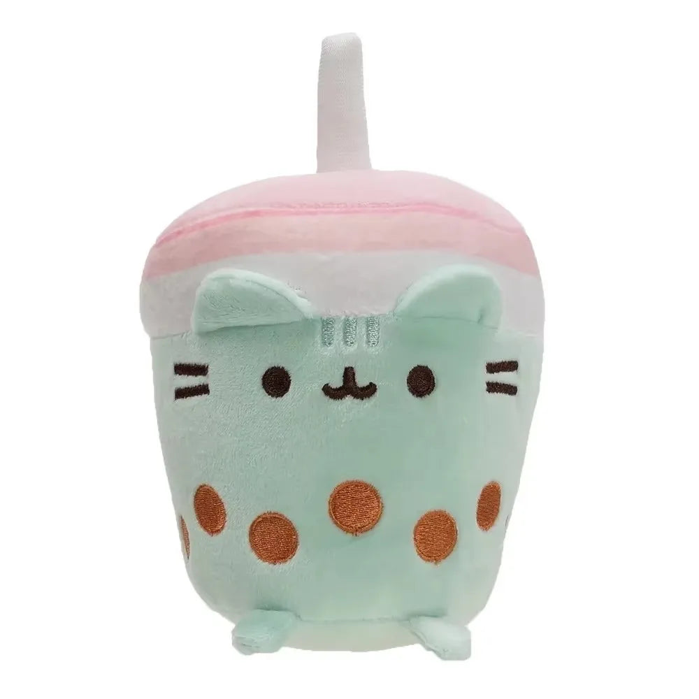 HOT Cute Simulated Cat Doll Plush Toy Anime Cat Soft Home Decor Tabletop Bedroom Decoration Kids Toy Series Accessories Gift
