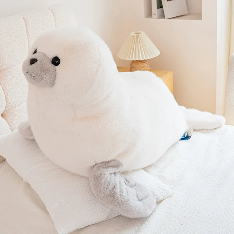 25-105cm Giant Shark Plush Toys Soft Stuffed Baleen Whales Kawaii Ocean Animals Doll Plushies Pillow for Kids Girls Gifts Decor