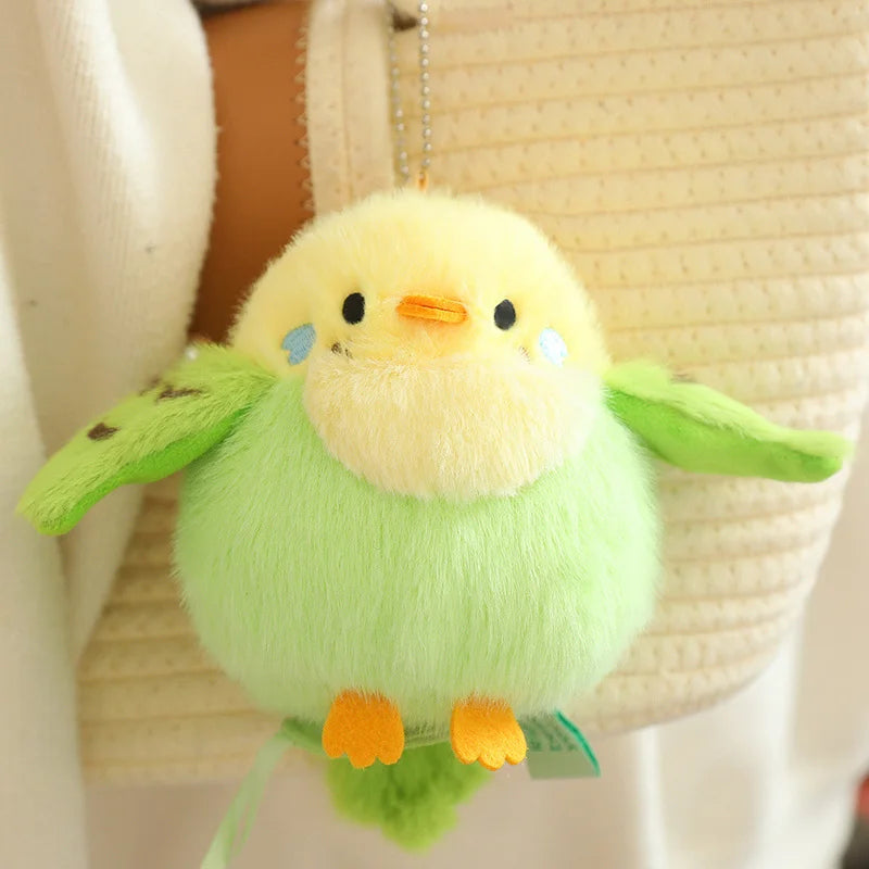 9 Styles Delicate Cute Mini Standing Shoulder Pet Bird Plush Toys Fluffy Pretty Parrot Pigeon Toys Funny Toy/Pendant For Kids