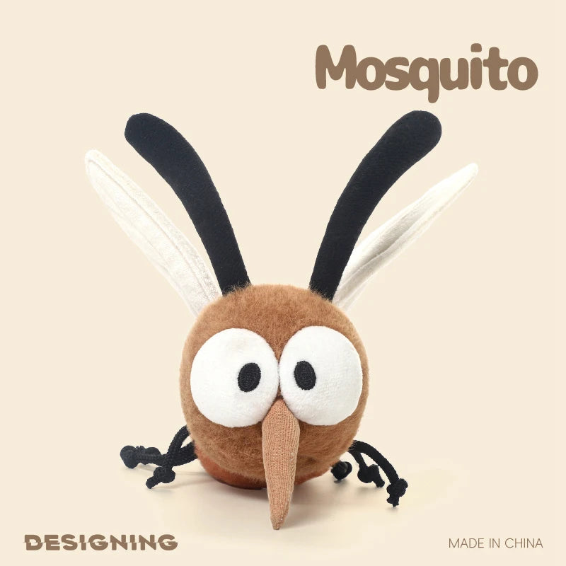 23cm Cute Animal Ant Plush Soft Toy Creative Lifelike Ant Doll Fluffy Pig Monkey Seal Plushies Gift For Girl Boy