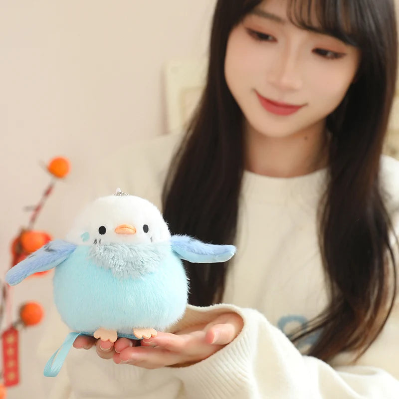 9 Styles Delicate Cute Mini Standing Shoulder Pet Bird Plush Toys Fluffy Pretty Parrot Pigeon Toys Funny Toy/Pendant For Kids