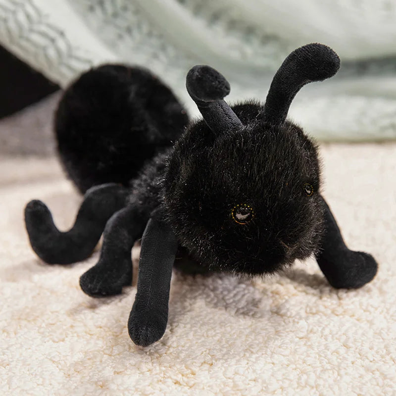 23cm Cute Animal Ant Plush Soft Toy Creative Lifelike Ant Doll Fluffy Pig Monkey Seal Plushies Gift For Girl Boy