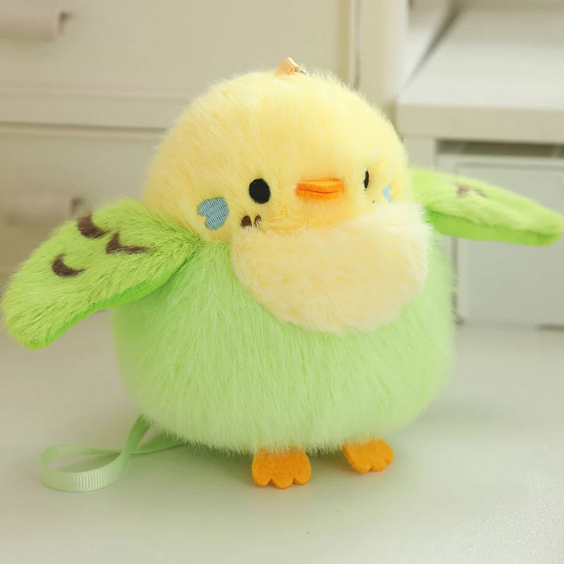 9 Styles Delicate Cute Mini Standing Shoulder Pet Bird Plush Toys Fluffy Pretty Parrot Pigeon Toys Funny Toy/Pendant For Kids