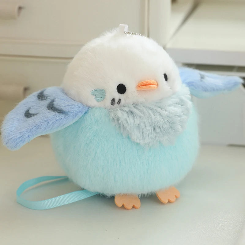 9 Styles Delicate Cute Mini Standing Shoulder Pet Bird Plush Toys Fluffy Pretty Parrot Pigeon Toys Funny Toy/Pendant For Kids