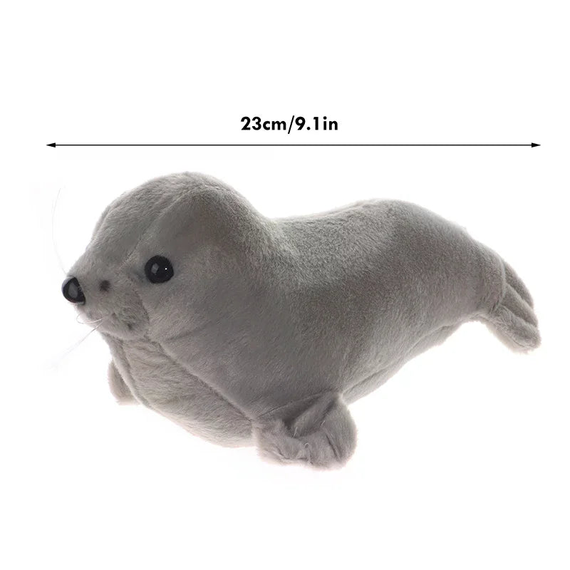 23cm Soft Seal Plush Toys Cute Sea World Animal Stuffed Doll Sea Lion Plush Children Gift