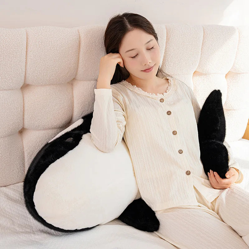 25-105cm Giant Shark Plush Toys Soft Stuffed Baleen Whales Kawaii Ocean Animals Doll Plushies Pillow for Kids Girls Gifts Decor