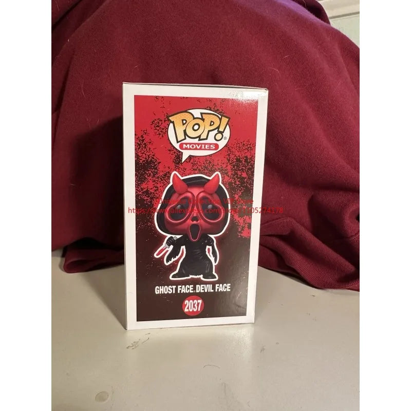 Funko Pop Scream Ghost Face Devil Face Amazon Exclusive #2037 Official Vinyl Figure Classic Horror Collectible for Hobby Fans