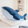 25-105cm Giant Shark Plush Toys Soft Stuffed Baleen Whales Kawaii Ocean Animals Doll Plushies Pillow for Kids Girls Gifts Decor